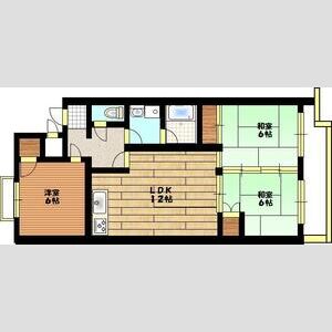 3LDK 間取り図