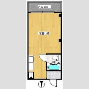 ワンルーム 間取り図