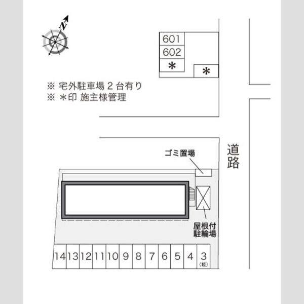 レオパレスK2 室内写真1
