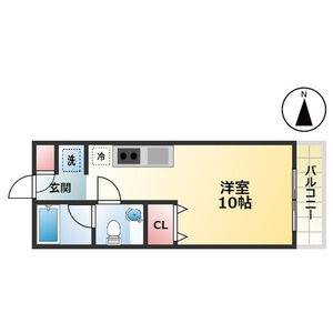 ワンルーム 間取り図