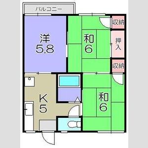 3K 間取り図