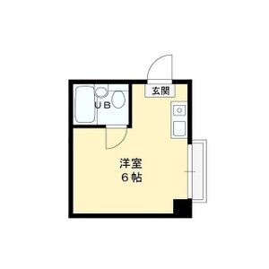 ワンルーム 間取り図