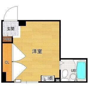 ワンルーム 間取り図