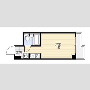ワンルーム 間取り図