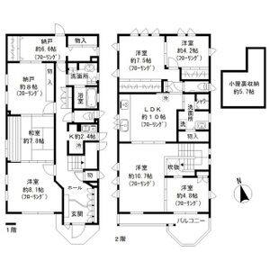 6LDK 間取り図