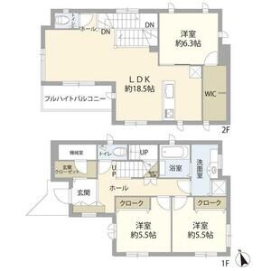 3LDK 間取り図