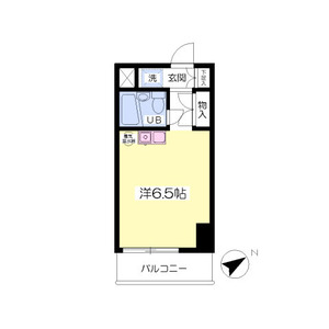 ワンルーム 間取り図