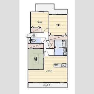 3LDK 間取り図