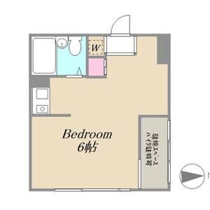 ワンルーム 間取り図
