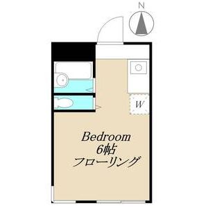 ワンルーム 間取り図