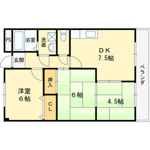 3DK 間取り図