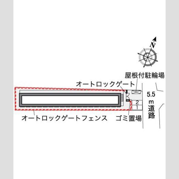 レオパレス京都鷹峯 室内写真1
