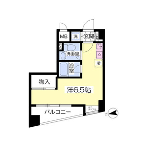 ワンルーム 間取り図