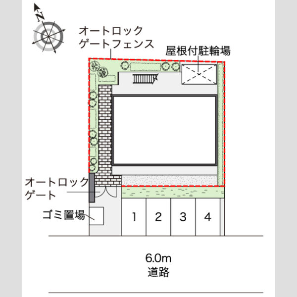 レオパレス梅北フィオーレ 室内写真1