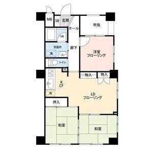 3LDK 間取り図