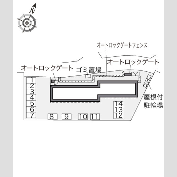 レオパレスサンリーブⅢ 室内写真1