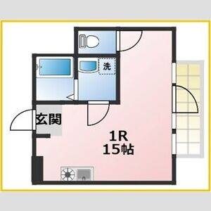 ワンルーム 間取り図