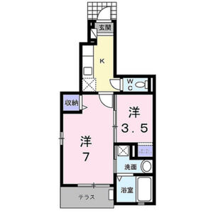 2K 間取り図
