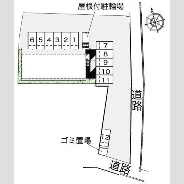 レオパレス屋敷 室内写真1