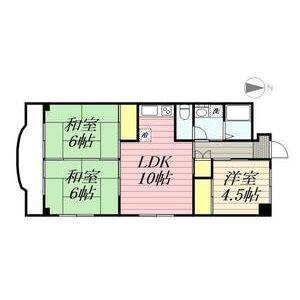 3LDK 間取り図