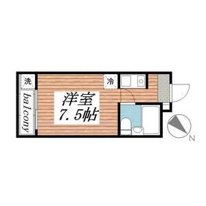 ワンルーム 間取り図