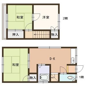 3DK 間取り図