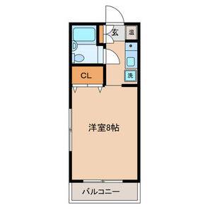 ワンルーム 間取り図