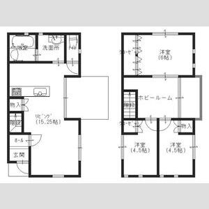 3LDK 間取り図