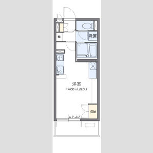 ワンルーム 間取り図