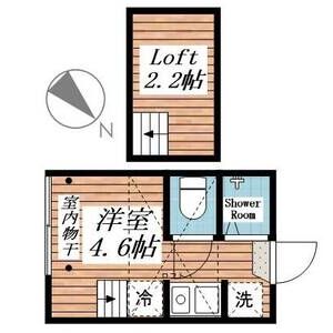 ワンルーム 間取り図
