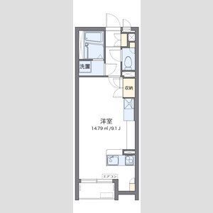 ワンルーム 間取り図