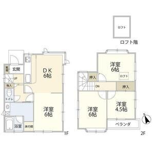 4DK 間取り図
