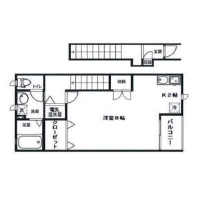 ワンルーム 間取り図