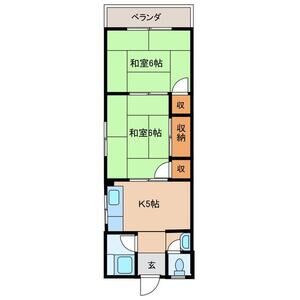 2K 間取り図
