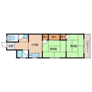 2K 間取り図
