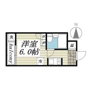 ワンルーム 間取り図