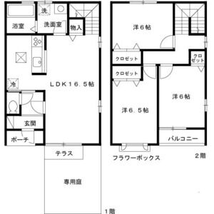 3LDK 間取り図