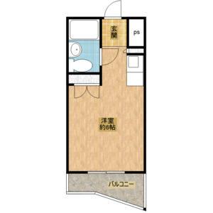 ワンルーム 間取り図