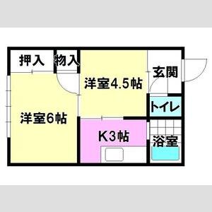2K 間取り図
