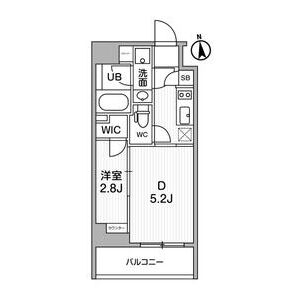 2K 間取り図