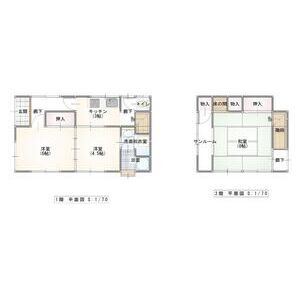 3DK 間取り図