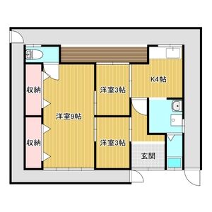 3K 間取り図