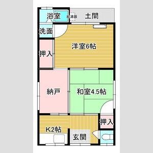 2K 間取り図