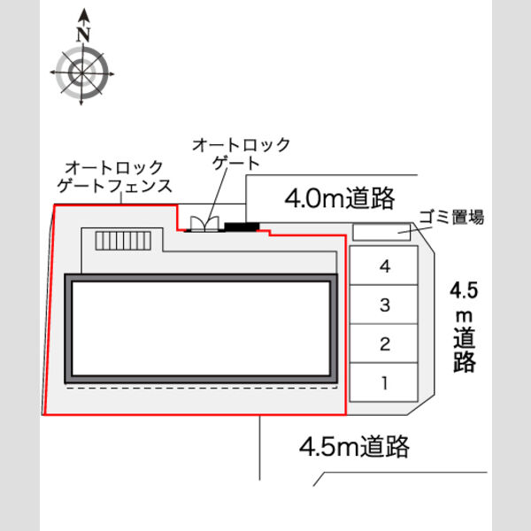 レオパレスまつど雅 室内写真1