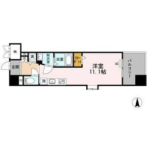 ワンルーム 間取り図