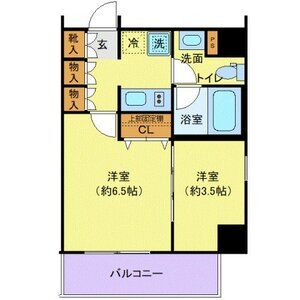2K 間取り図