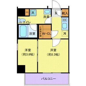 2K 間取り図