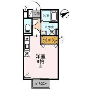 ワンルーム 間取り図