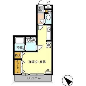 ワンルーム 間取り図