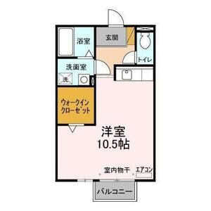ワンルーム 間取り図